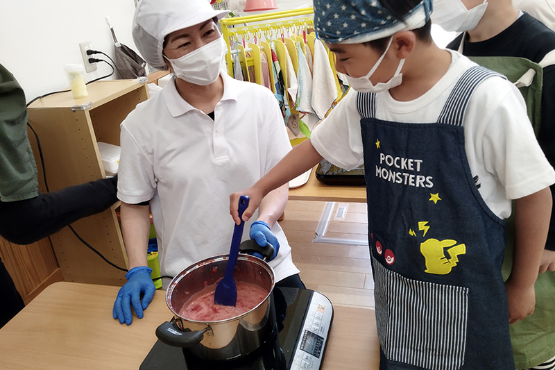 食育の様子