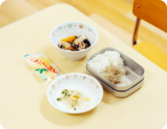 食事の様子