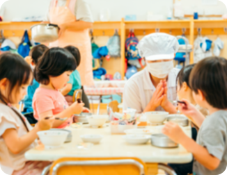 食事の様子